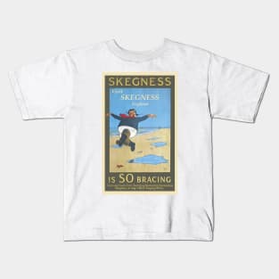 Skegness Vintage Travel Poster Kids T-Shirt